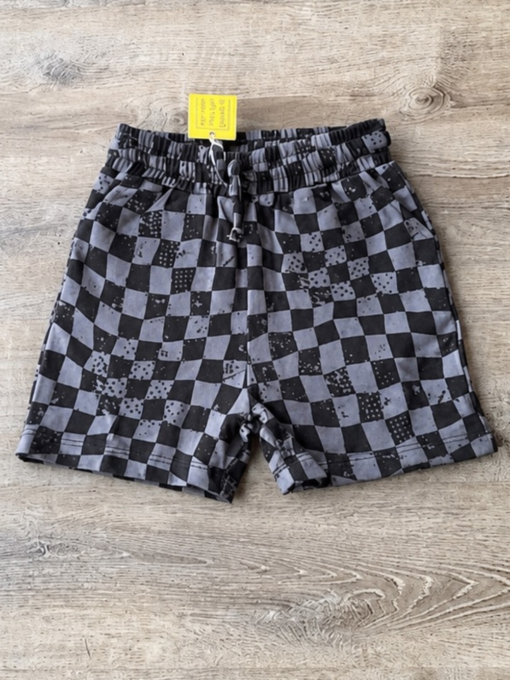 Strictly Wild Stealth Shorts Checkered Bamboo Toddler Shorts 2T NWT